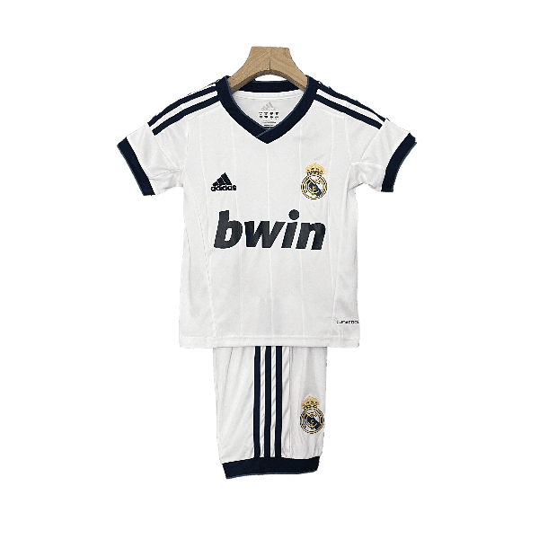 Real Madrid Retrro 12-13 Kids Home - JERSEYS4ALL