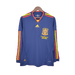 Spain Retro 2010 Long Sleeve Away - JERSEYS4ALL