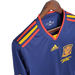 Spain Retro 2010 Long Sleeve Away - JERSEYS4ALL