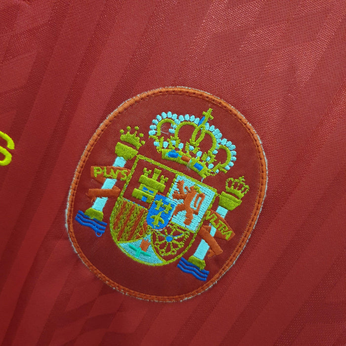 Spain Retro Shirt 1994 Home - JERSEYS4ALL